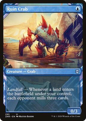 Ruin Crab (Showcase) card from Zendikar Rising