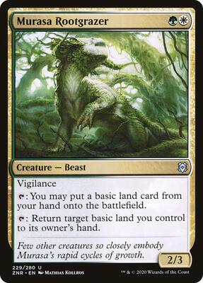 Murasa Rootgrazer card from Zendikar Rising