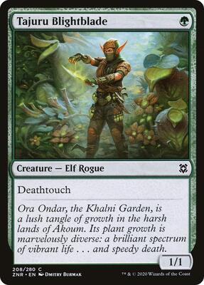 Tajuru Blightblade card from Zendikar Rising