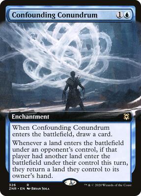 Confounding Conundrum (Extended Art) card from Zendikar Rising