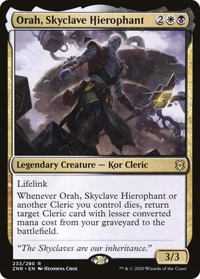 Orah, Skyclave Hierophant card from Zendikar Rising