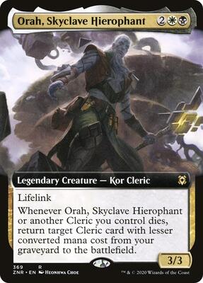 Orah, Skyclave Hierophant (Extended Art) card from Zendikar Rising