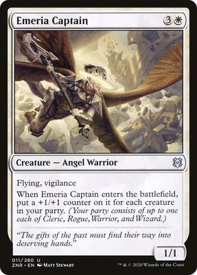 Emeria Captain card from Zendikar Rising