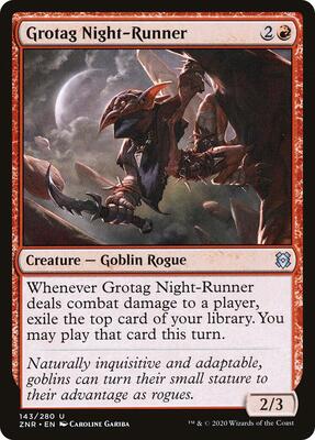 Grotag Night-Runner card from Zendikar Rising