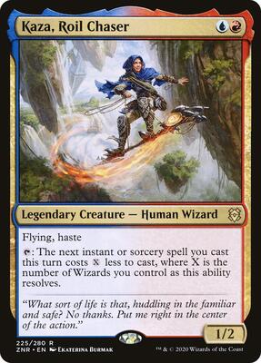 Kaza, Roil Chaser card from Zendikar Rising