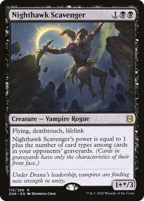 Nighthawk Scavenger card from Zendikar Rising