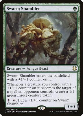 Swarm Shambler card from Zendikar Rising