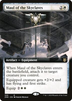 Maul of the Skyclaves (Extended Art) card from Zendikar Rising