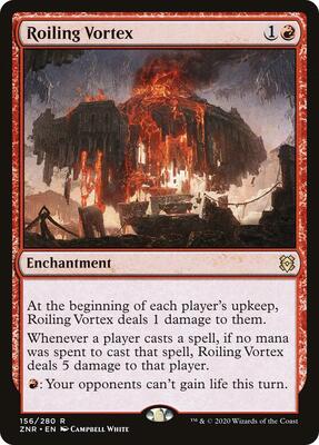 Roiling Vortex card from Zendikar Rising