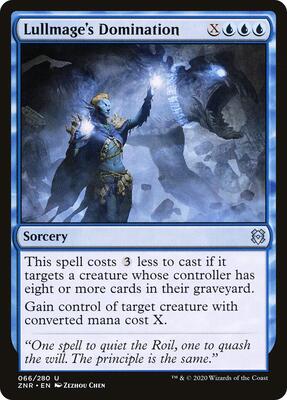 Lullmage's Domination card from Zendikar Rising