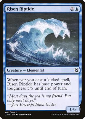 Risen Riptide card from Zendikar Rising