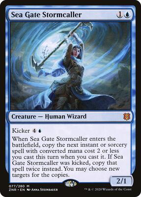 Sea Gate Stormcaller card from Zendikar Rising