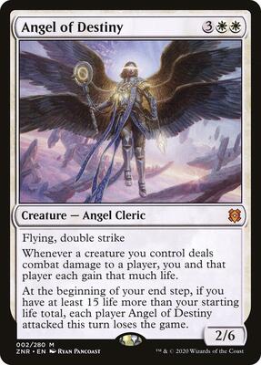 Angel of Destiny card from Zendikar Rising