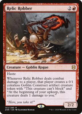 Relic Robber card from Zendikar Rising