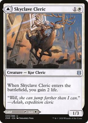 Skyclave Cleric card from Zendikar Rising