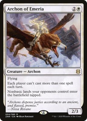 Archon of Emeria card from Zendikar Rising