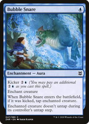 Bubble Snare card from Zendikar Rising