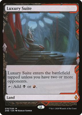 Luxury Suite card from Zendikar Rising Expeditions