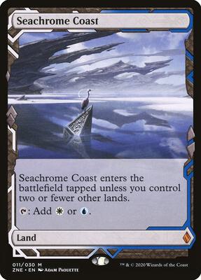 Seachrome Coast card from Zendikar Rising Expeditions