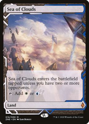 Sea of Clouds card from Zendikar Rising Expeditions