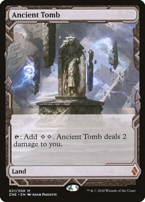 Ancient Tomb card from Zendikar Rising Expeditions