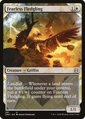 Fearless Fledgling (Showcase) card from Zendikar Rising