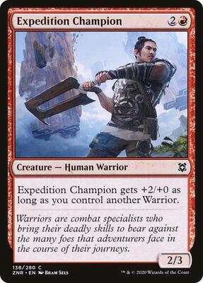 Expedition Champion card from Zendikar Rising