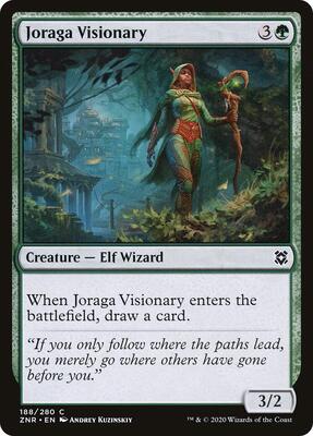 Joraga Visionary card from Zendikar Rising