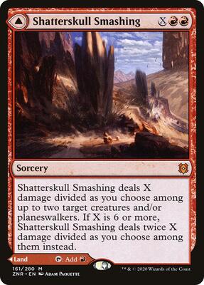 Shatterskull Smashing card from Zendikar Rising