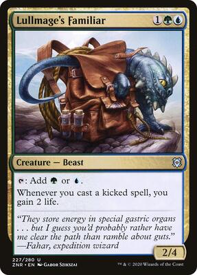 Lullmage's Familiar card from Zendikar Rising