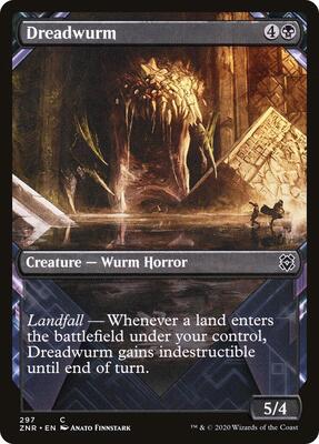Dreadwurm (Showcase) card from Zendikar Rising