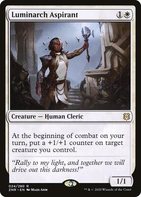 Luminarch Aspirant card from Zendikar Rising