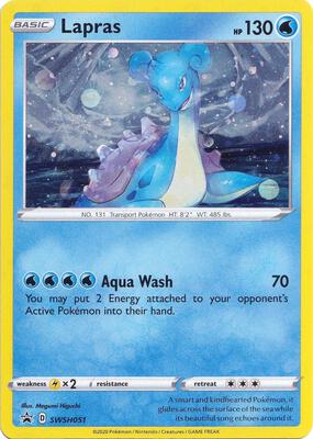 Lapras - SWSH051 card from SWSH: Sword & Shield Promo Cards