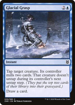 Glacial Grasp card from Zendikar Rising
