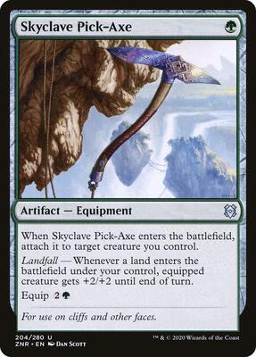 Skyclave Pick-Axe card from Zendikar Rising