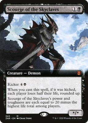 Scourge of the Skyclaves (Extended Art) card from Zendikar Rising