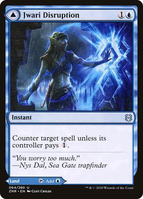 Jwari Disruption card from Zendikar Rising