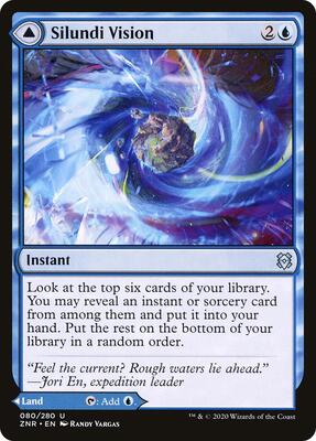 Silundi Vision card from Zendikar Rising