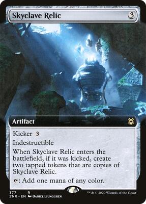 Skyclave Relic (Extended Art) card from Zendikar Rising
