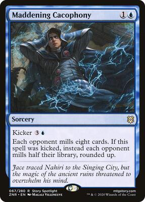 Maddening Cacophony card from Zendikar Rising
