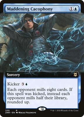Maddening Cacophony (Extended Art) card from Zendikar Rising