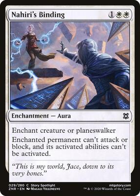 Nahiri's Binding card from Zendikar Rising