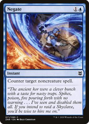Negate card from Zendikar Rising
