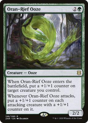 Oran-Rief Ooze card from Zendikar Rising