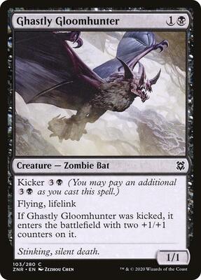 Ghastly Gloomhunter card from Zendikar Rising
