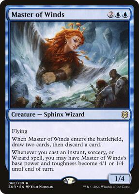 Master of Winds card from Zendikar Rising