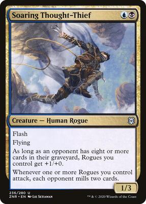 Soaring Thought-Thief card from Zendikar Rising