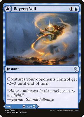 Beyeen Veil card from Zendikar Rising