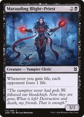 Marauding Blight-Priest card from Zendikar Rising