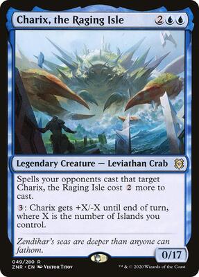 Charix, the Raging Isle card from Zendikar Rising